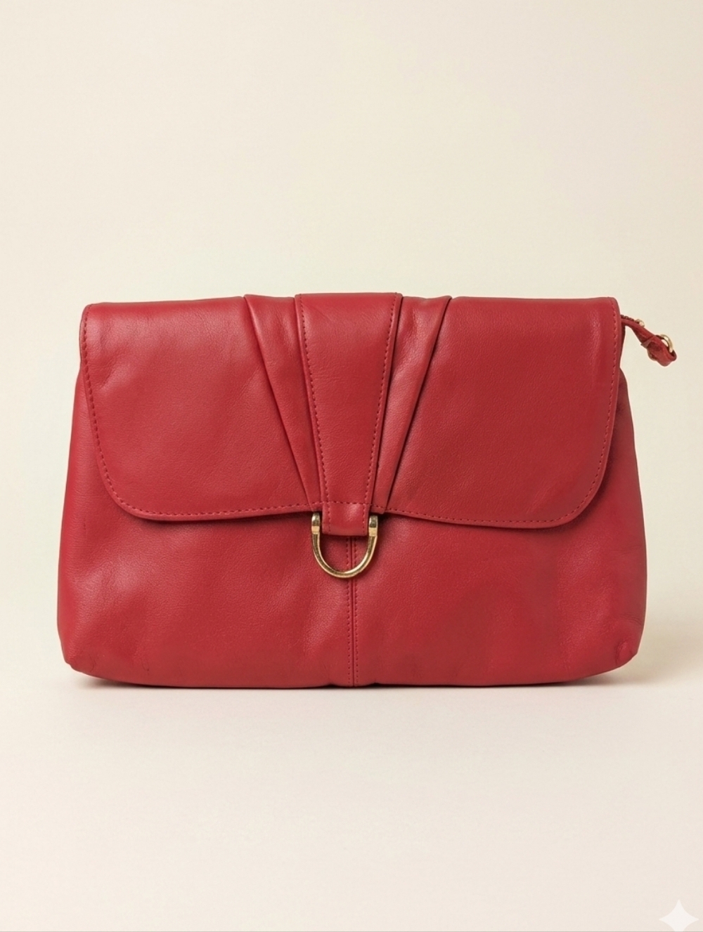 Vintage Valarie Stevens Lipstick Red Clutch